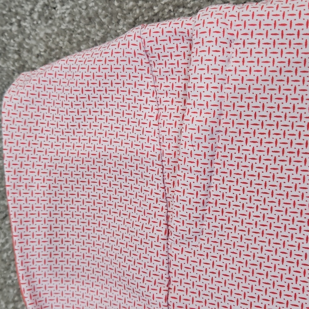S.C. & CO Ladies' Skort Pull-On, Tummy Control Waistband Red (Coral/White Print) - Picture 4 of 6